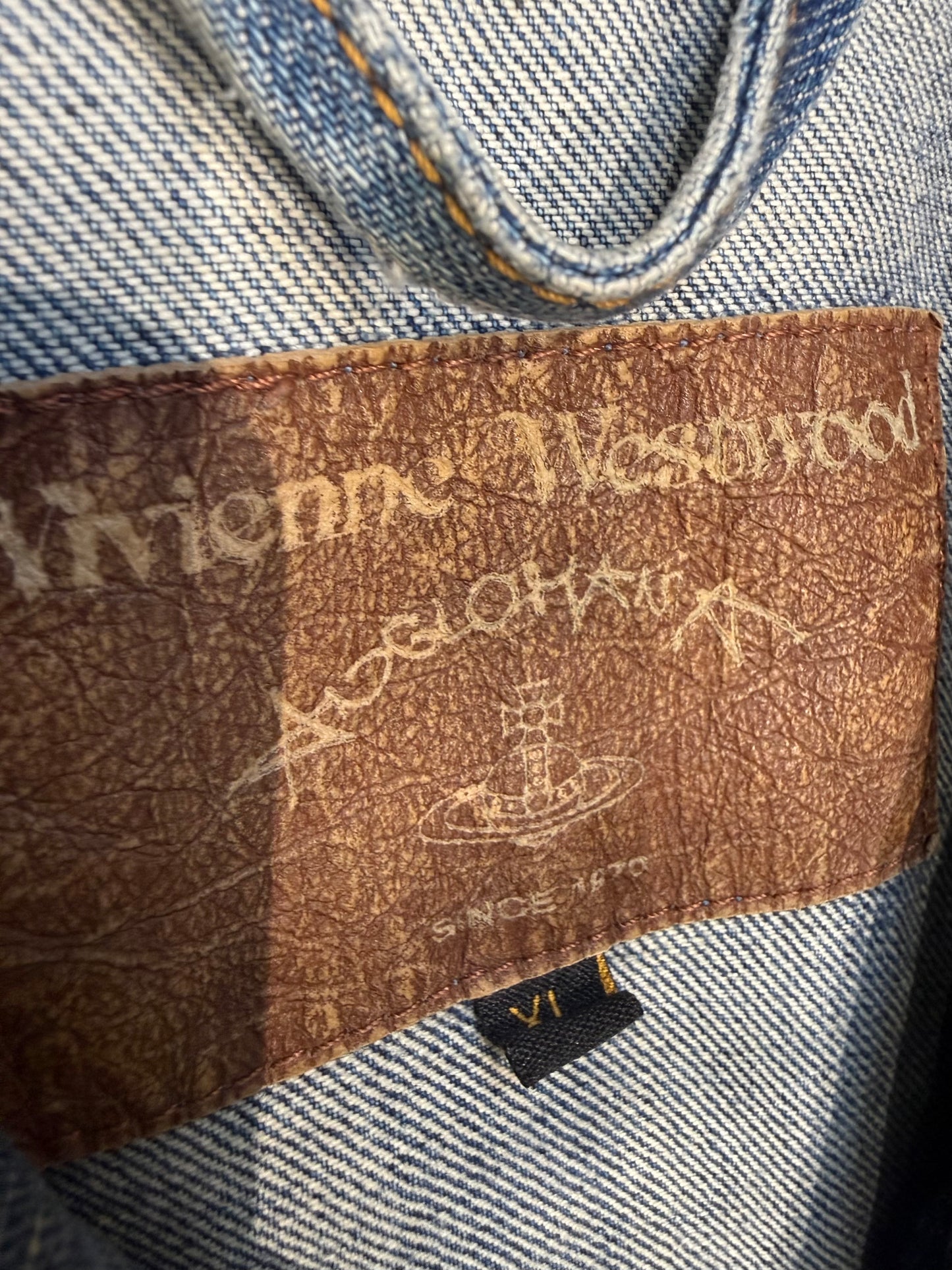 Vivienne Westwood D. Ace Denim Jacket (XL)