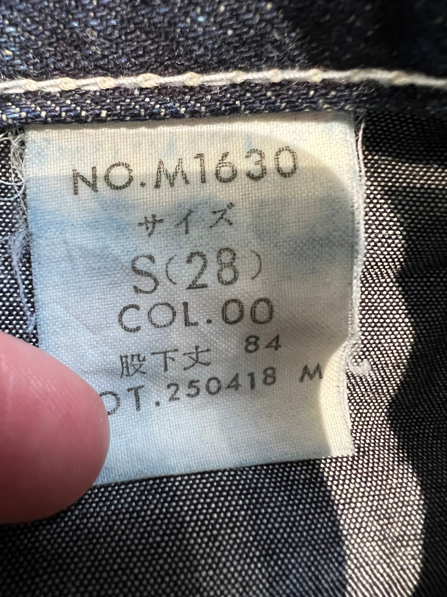 000’s Made in Nippon Claw Jeans 30”