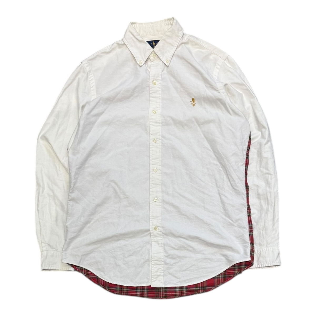 000’s Ralph Lauren Skull Checkered Flannel (M-L)