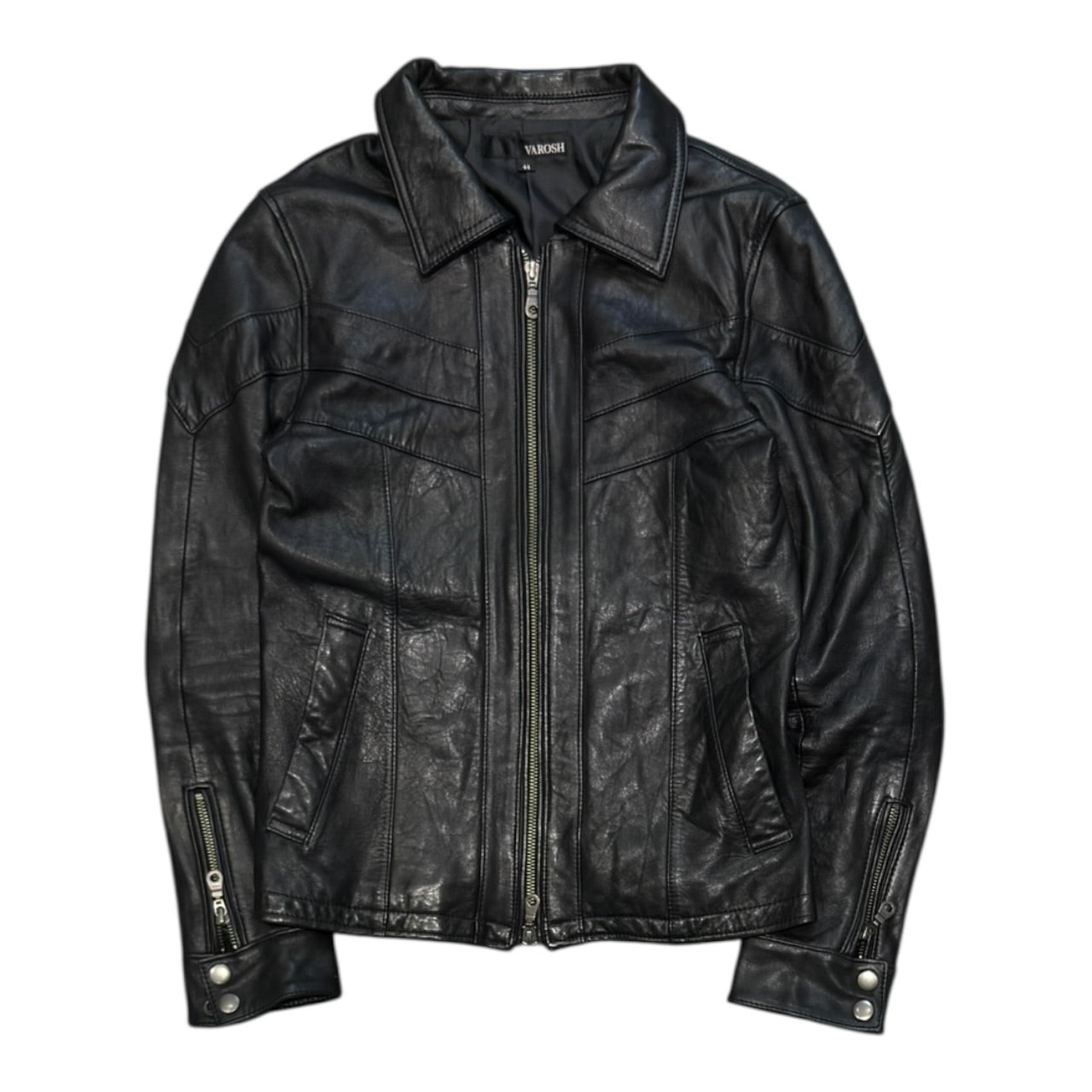 000’s Varosh Leather Jacket (XS)