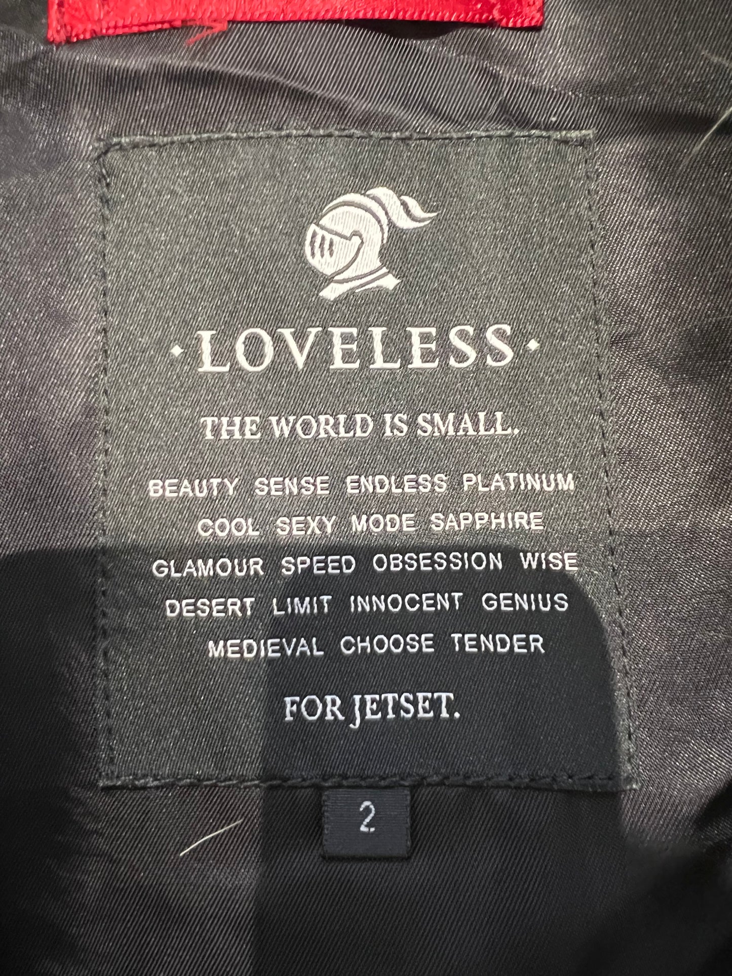 000’s Loveless Rabbit Fur Vest (S)