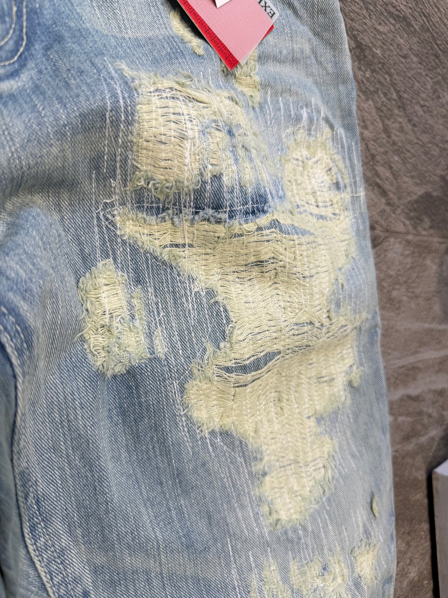 000’s Exhibitionist Heavy Sashiko Repair Jeans (33”)