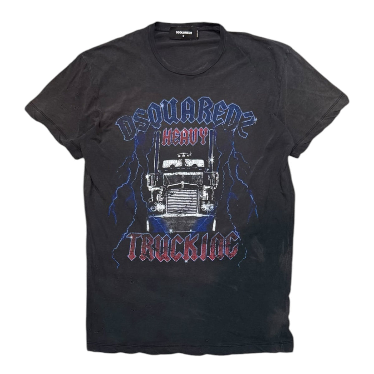 000’s Dsquared Distressed Tee (M)