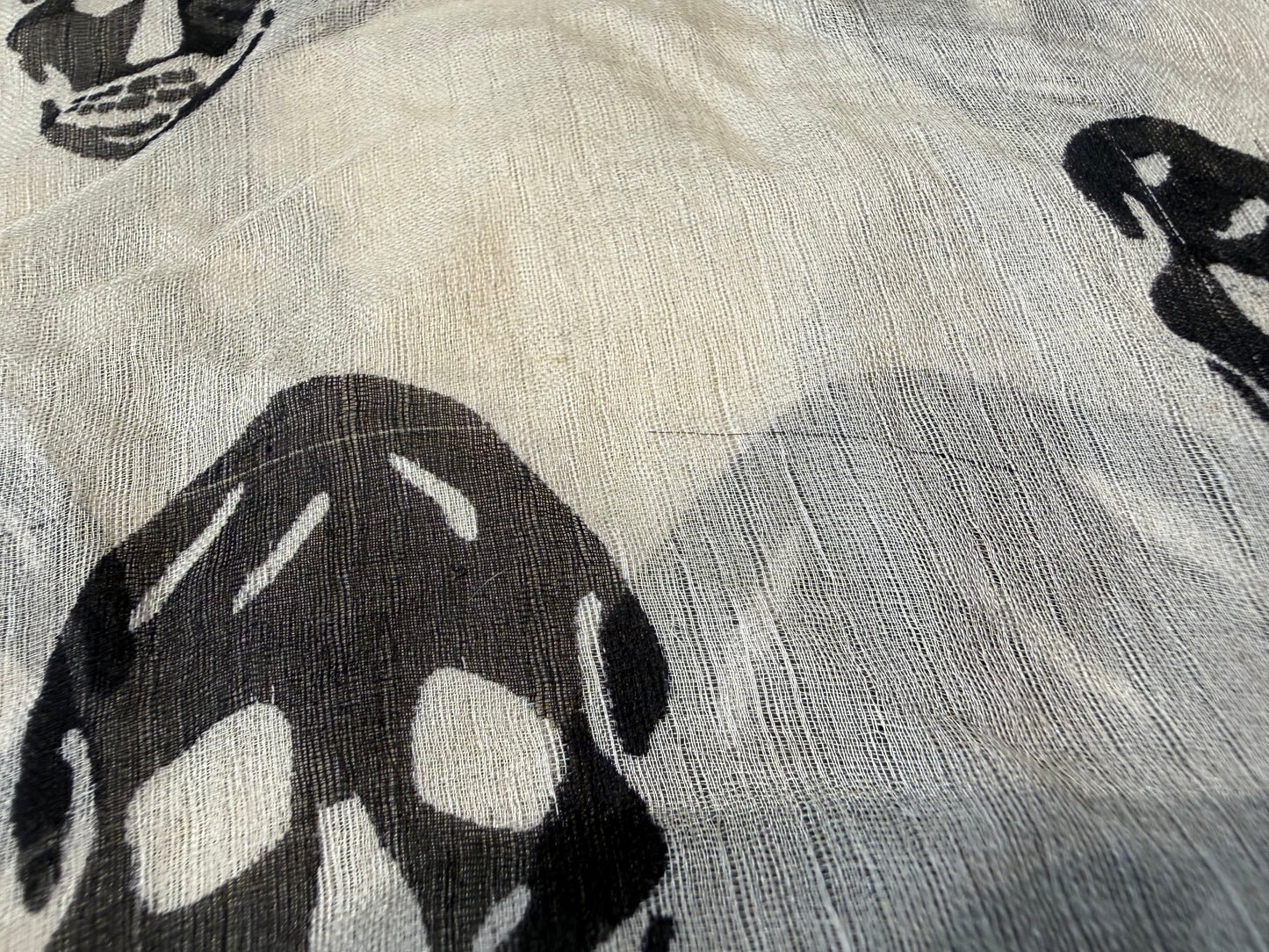 Alexander McQueen Silk Skull Scarf
