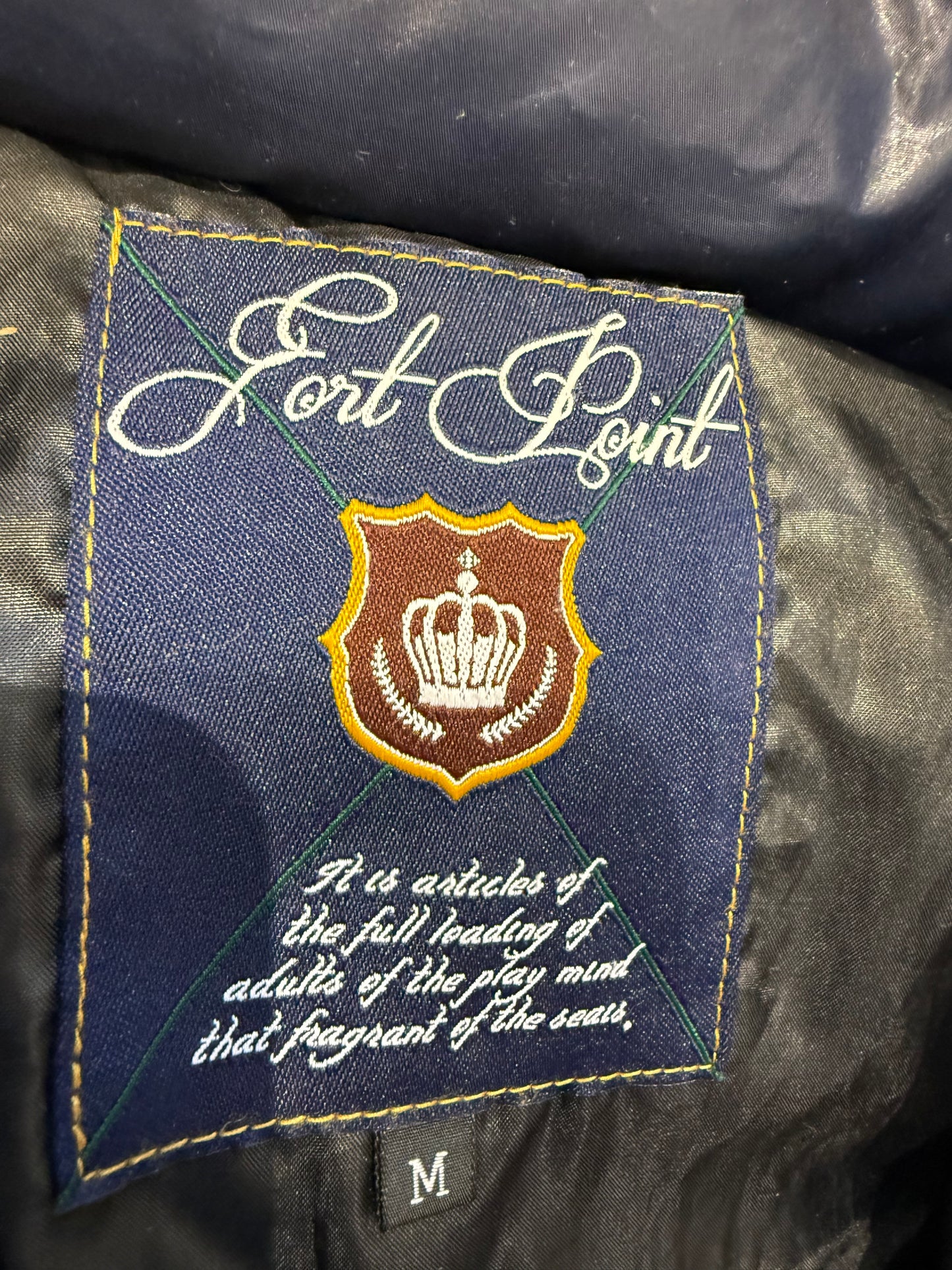 000’s Fort Point Glossy Fur Puffer (M)