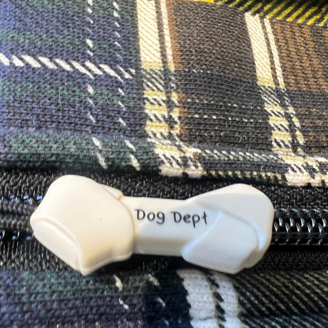 Dog Dept Plaid/Tartan Hoodie