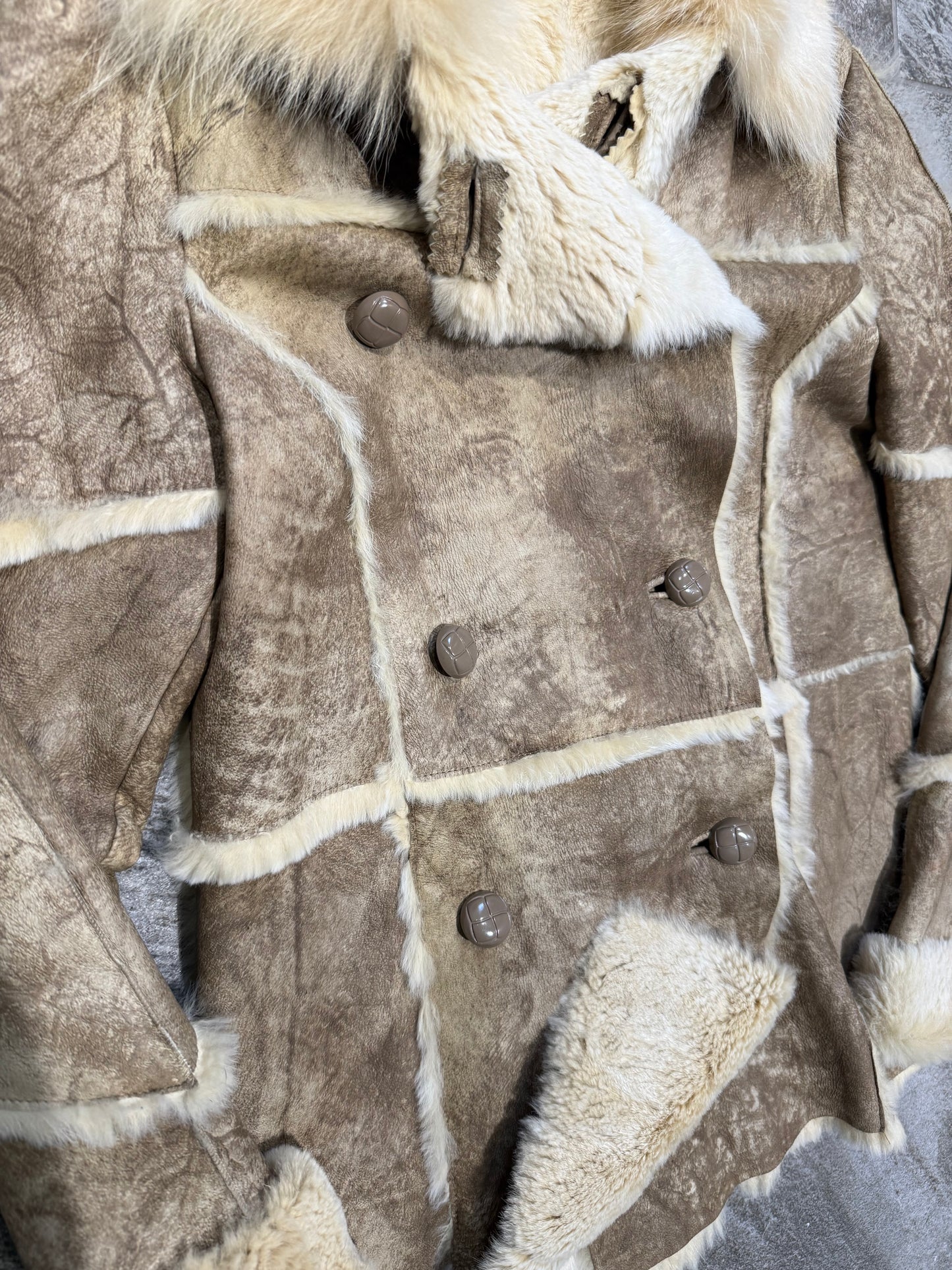 000’s Anna Kerry Fur Coat (XS-S)