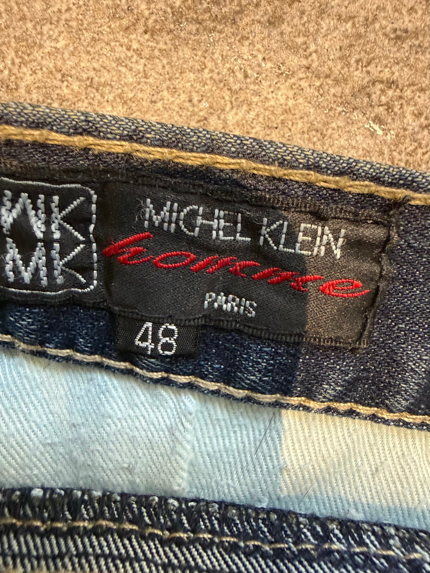 000’s Waxed Michael Klein Homme Jeans (32”)