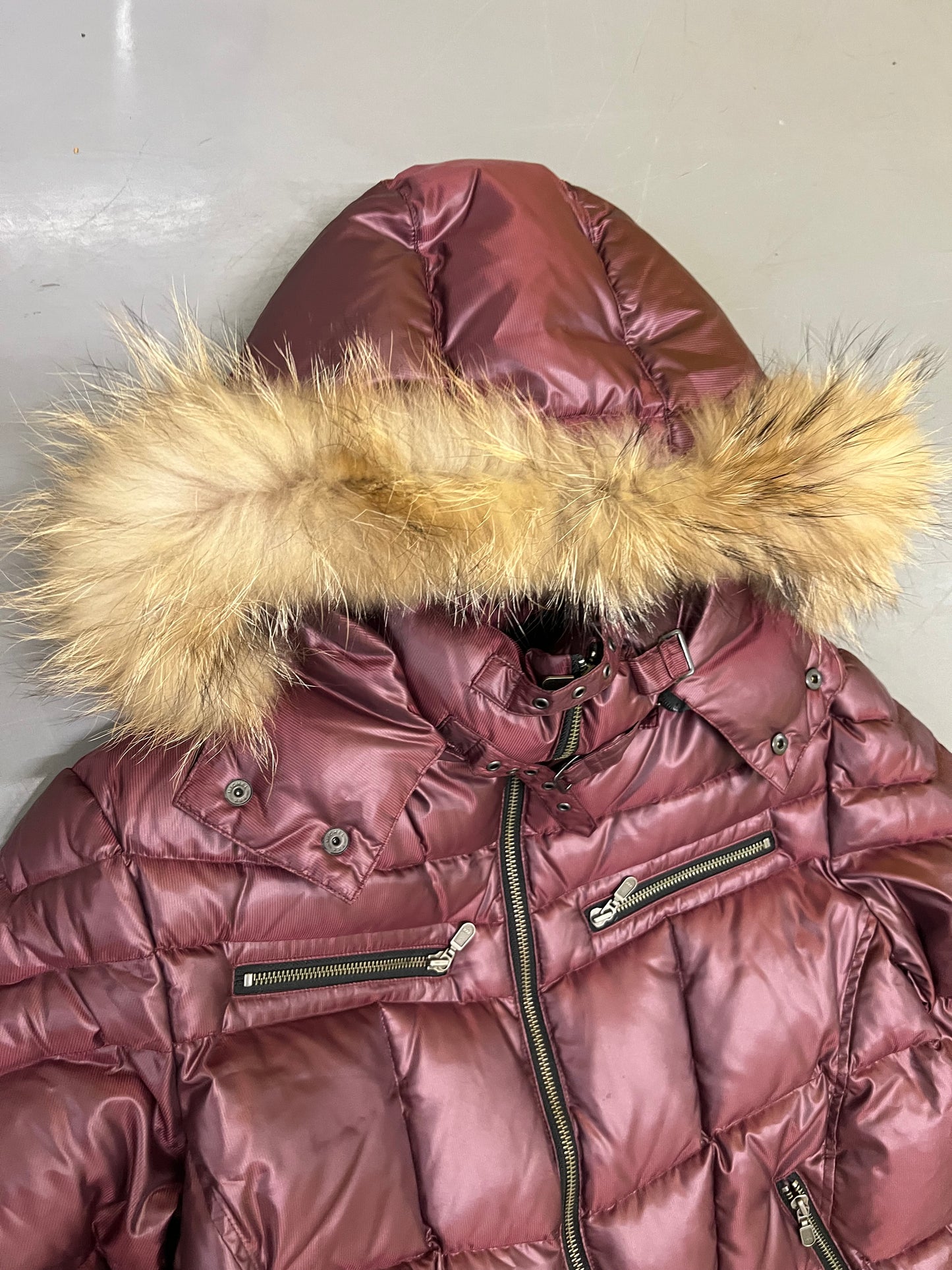 000’s Pazzo Denim Store Fur Puffer