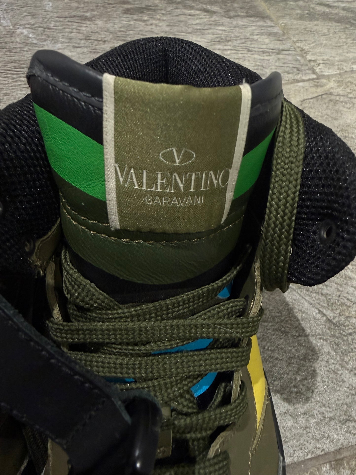 Valentino Garavani Camo High Tops (Eu 43 - UK 9)