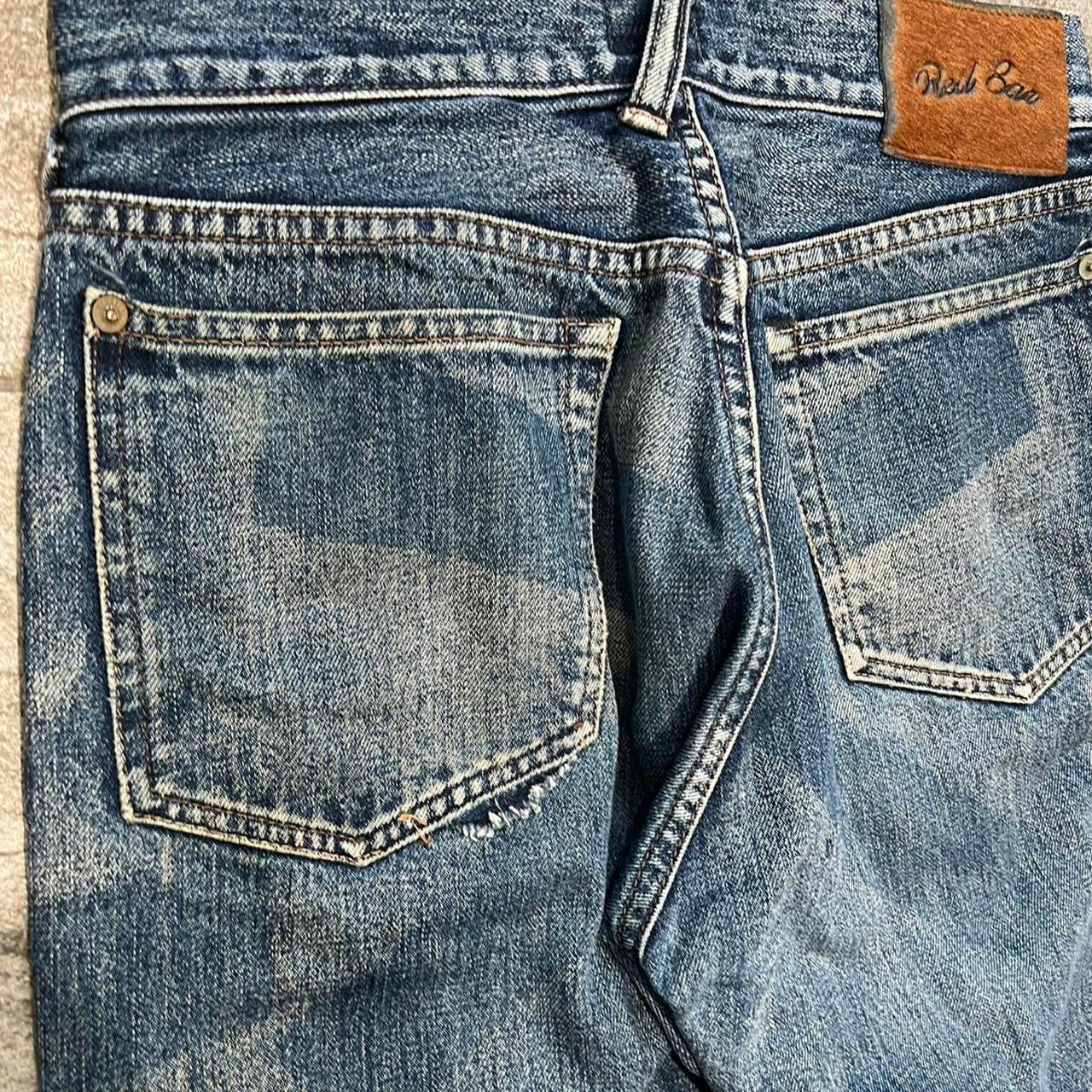 000s Red Ear Union Jack Jeans