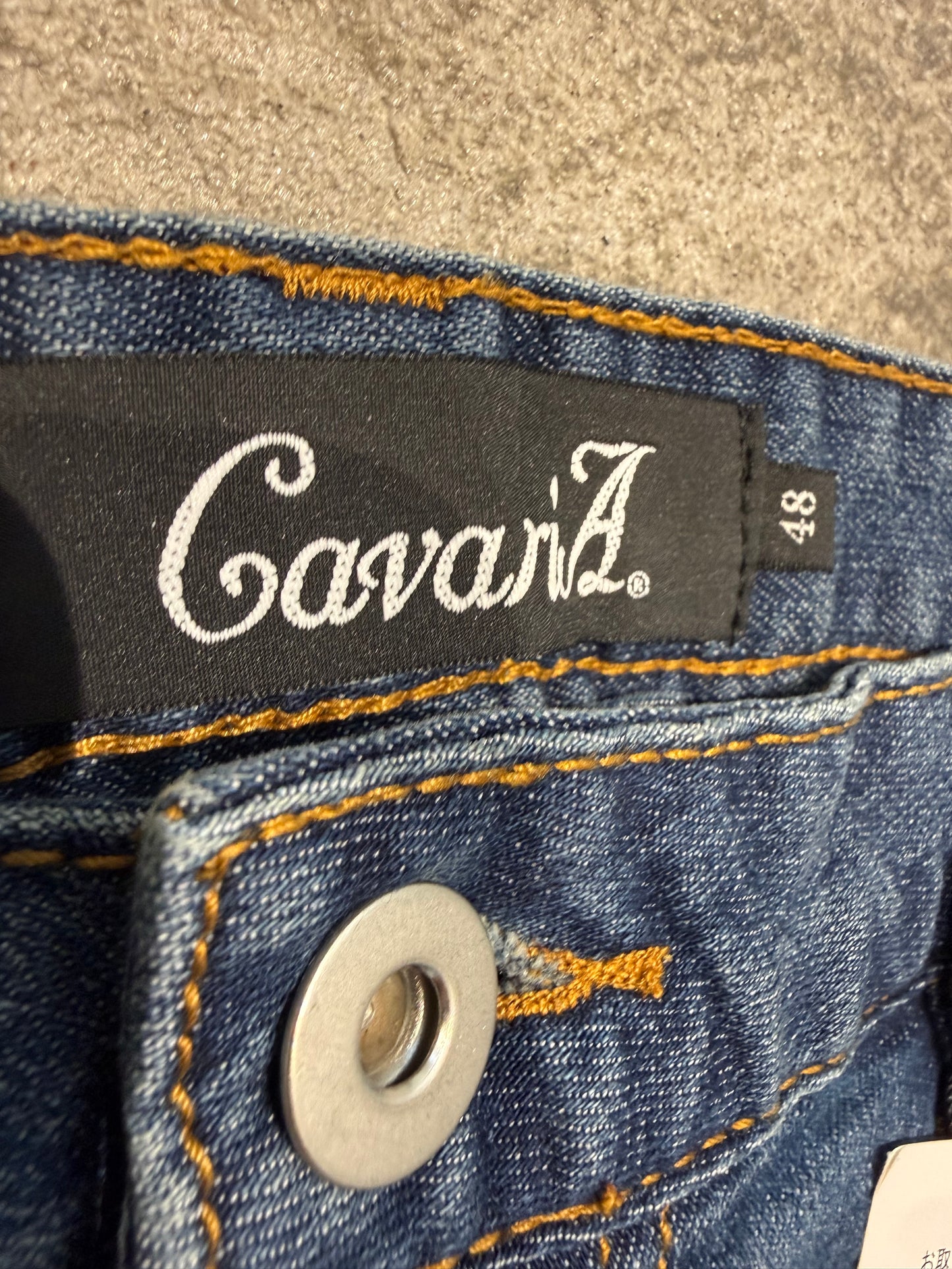 Cavari A Paint Splatter Jeans (33”)
