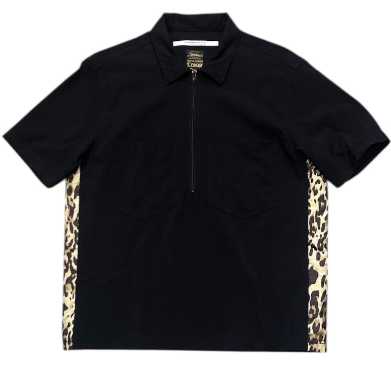 000’s Japanese Leopard Print Polo shirt