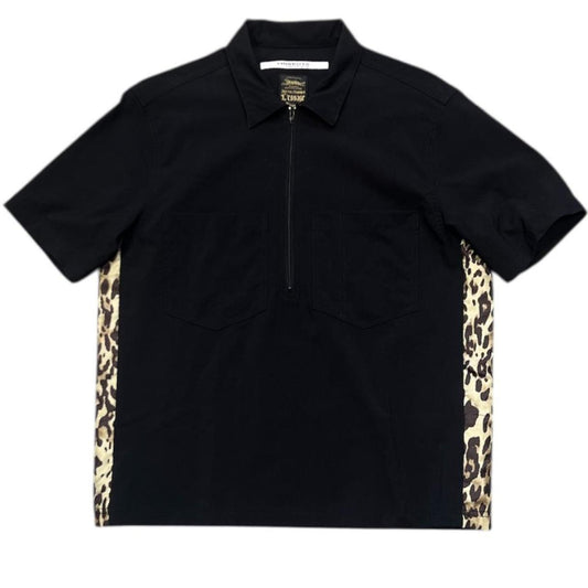 000’s Japanese Leopard Print Polo shirt