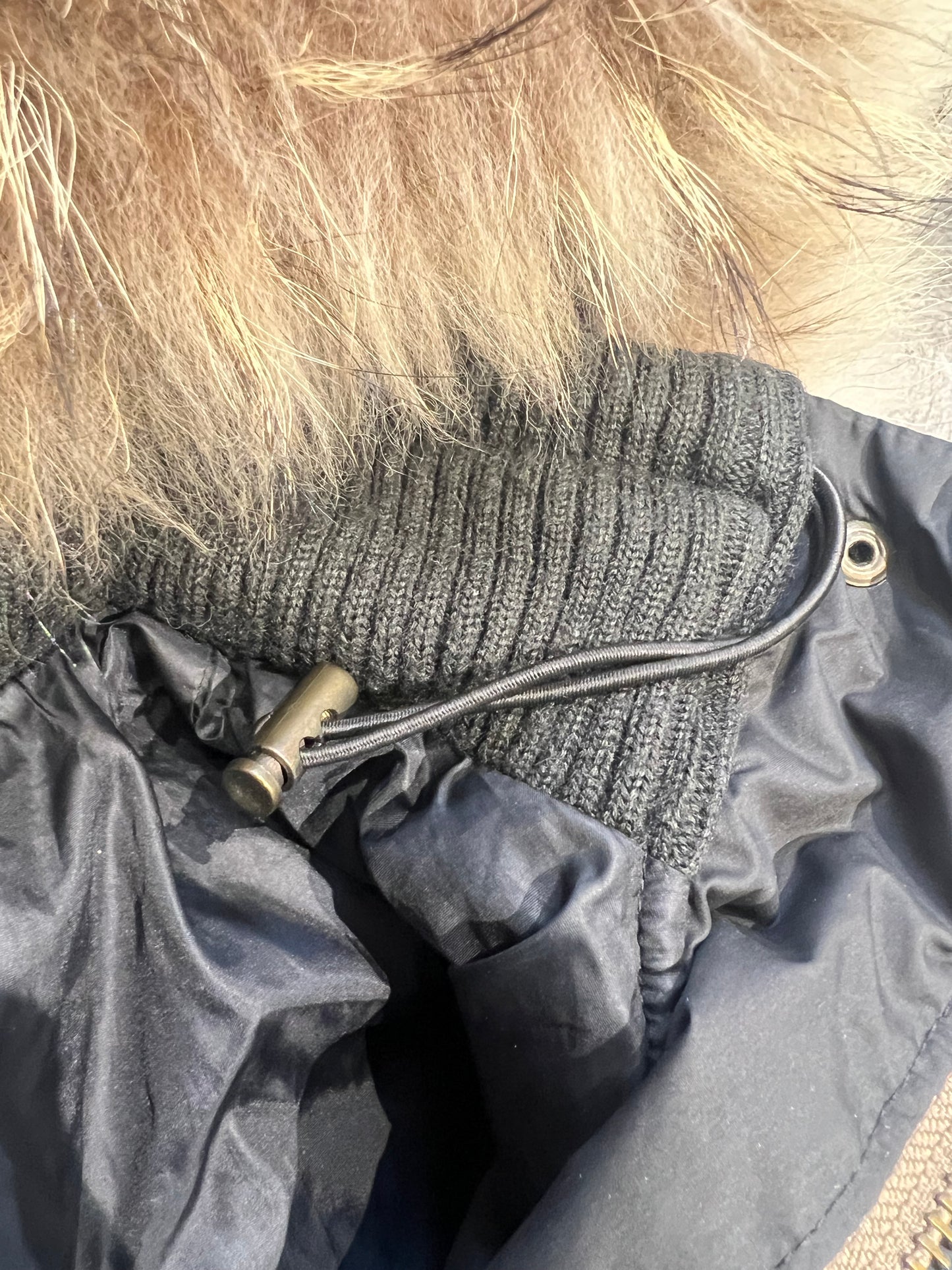 000’s Peach John Fur Bomber Jacket