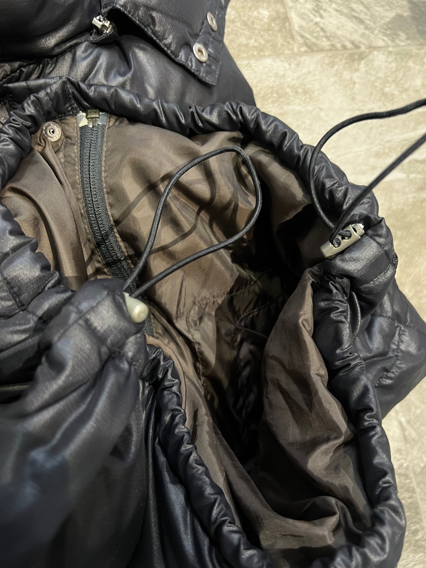 000’s Camp7 Fur Hood Gilet (M)