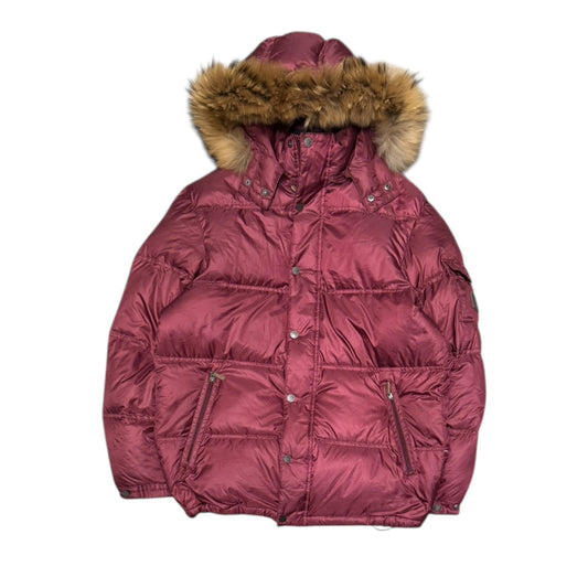 000’s Hush Puppies Fur Hood Puffer (L)