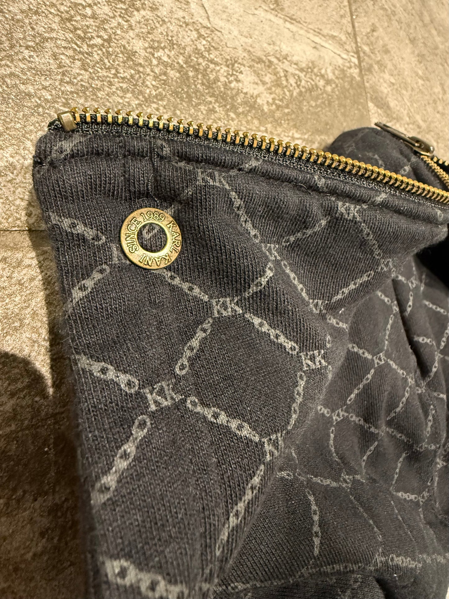 000’s Karl Kani Split Zip Up Hoodie (Xs)