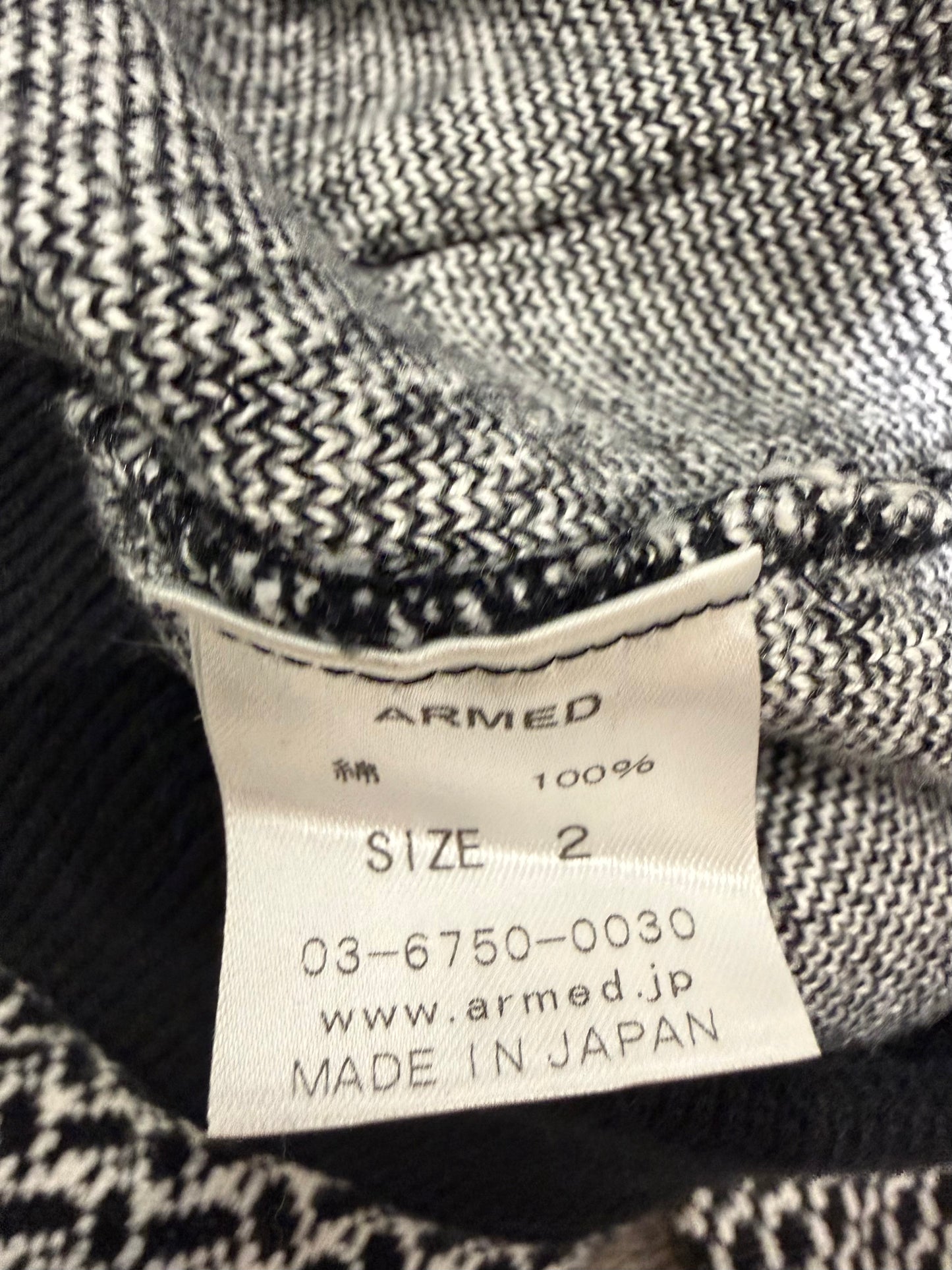 000’s Keffiyeh Armed Hoodie (S)