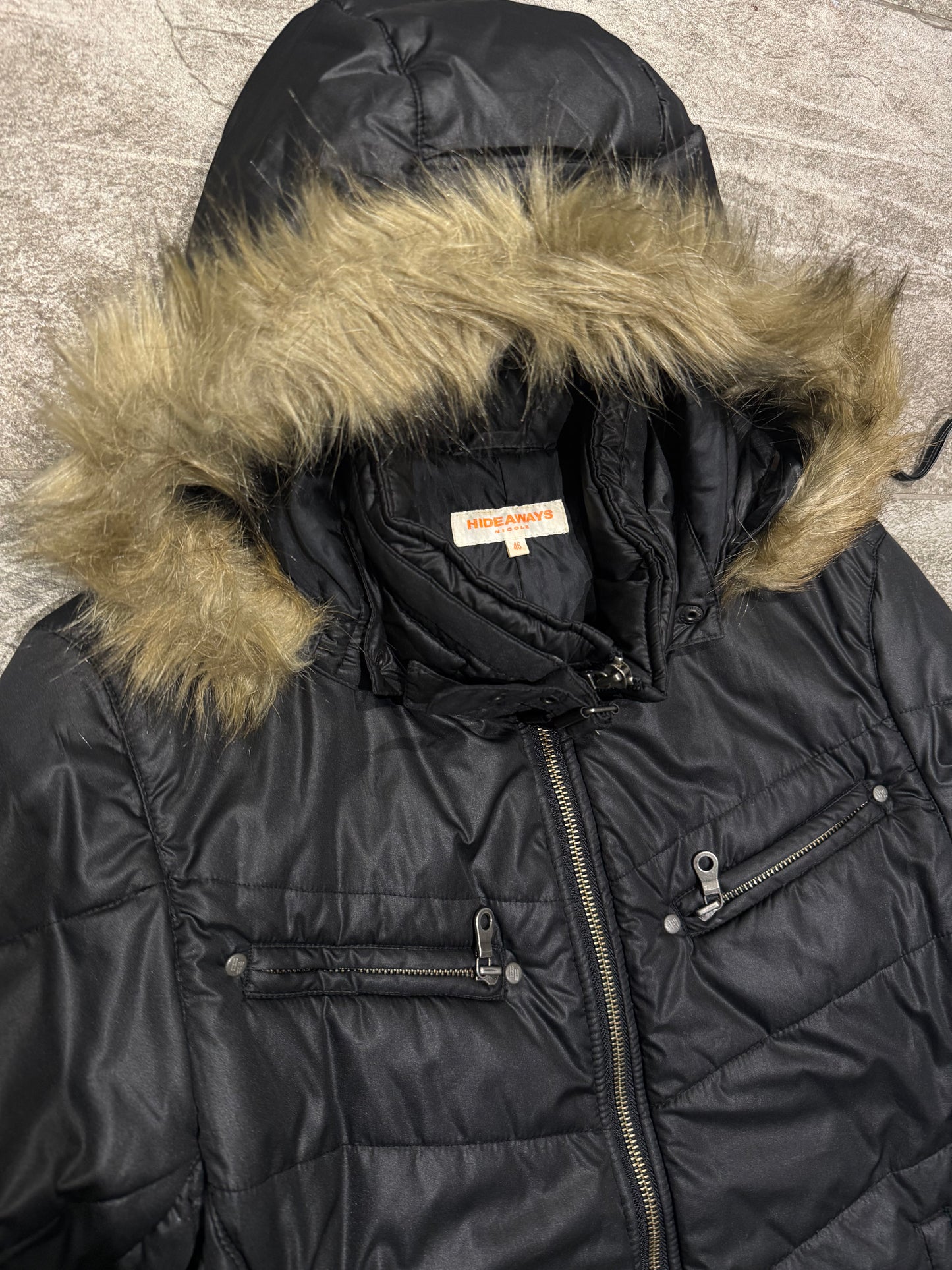 000’s Nicole Fur Hood Puffer (S)