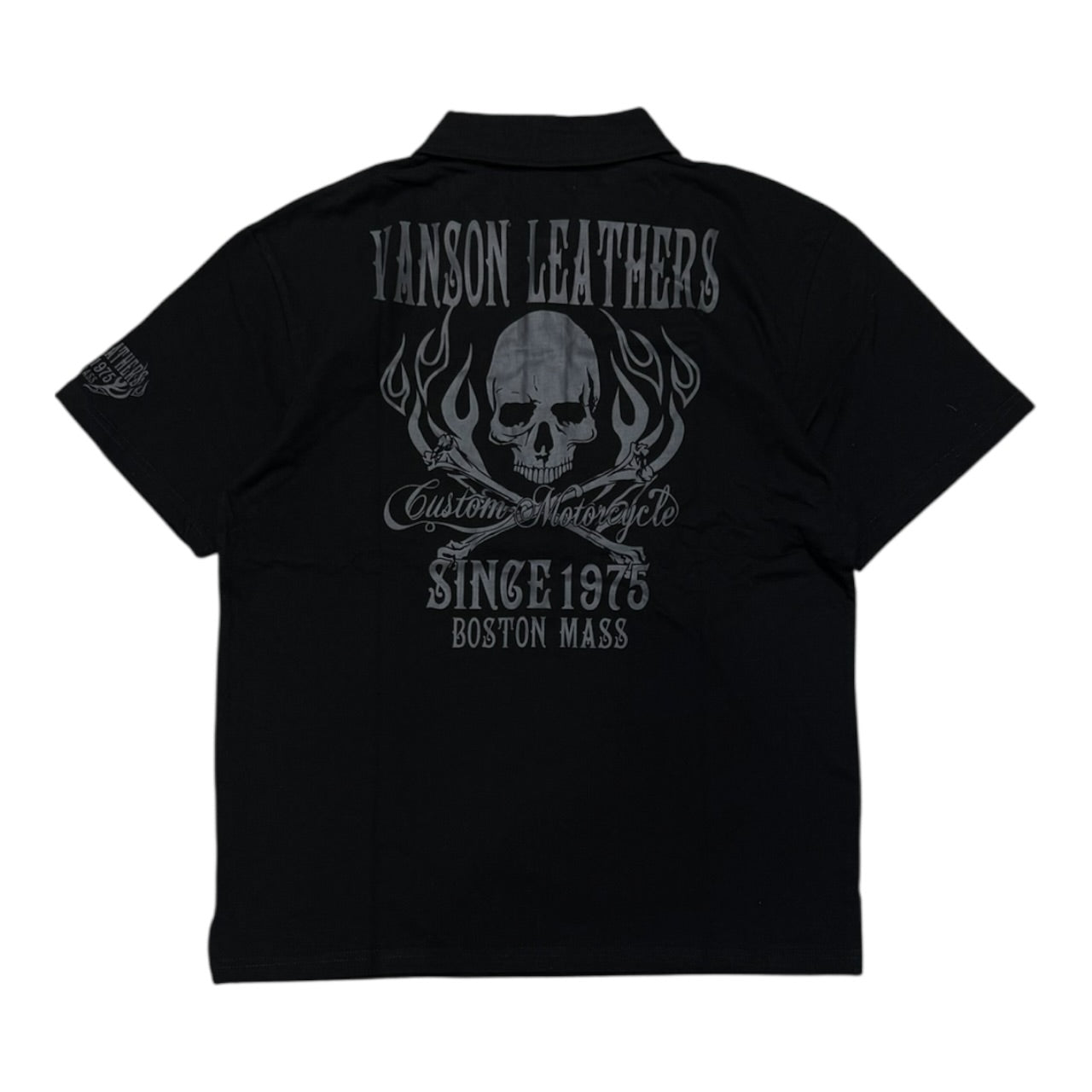 000’s Vanson Skull Polo (M-L)