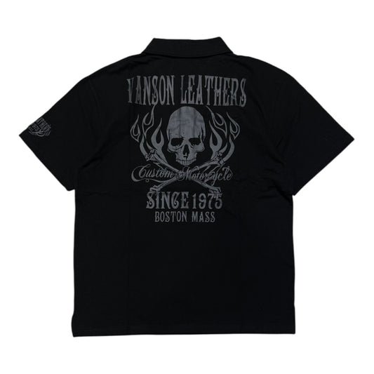 000’s Vanson Skull Polo (M-L)