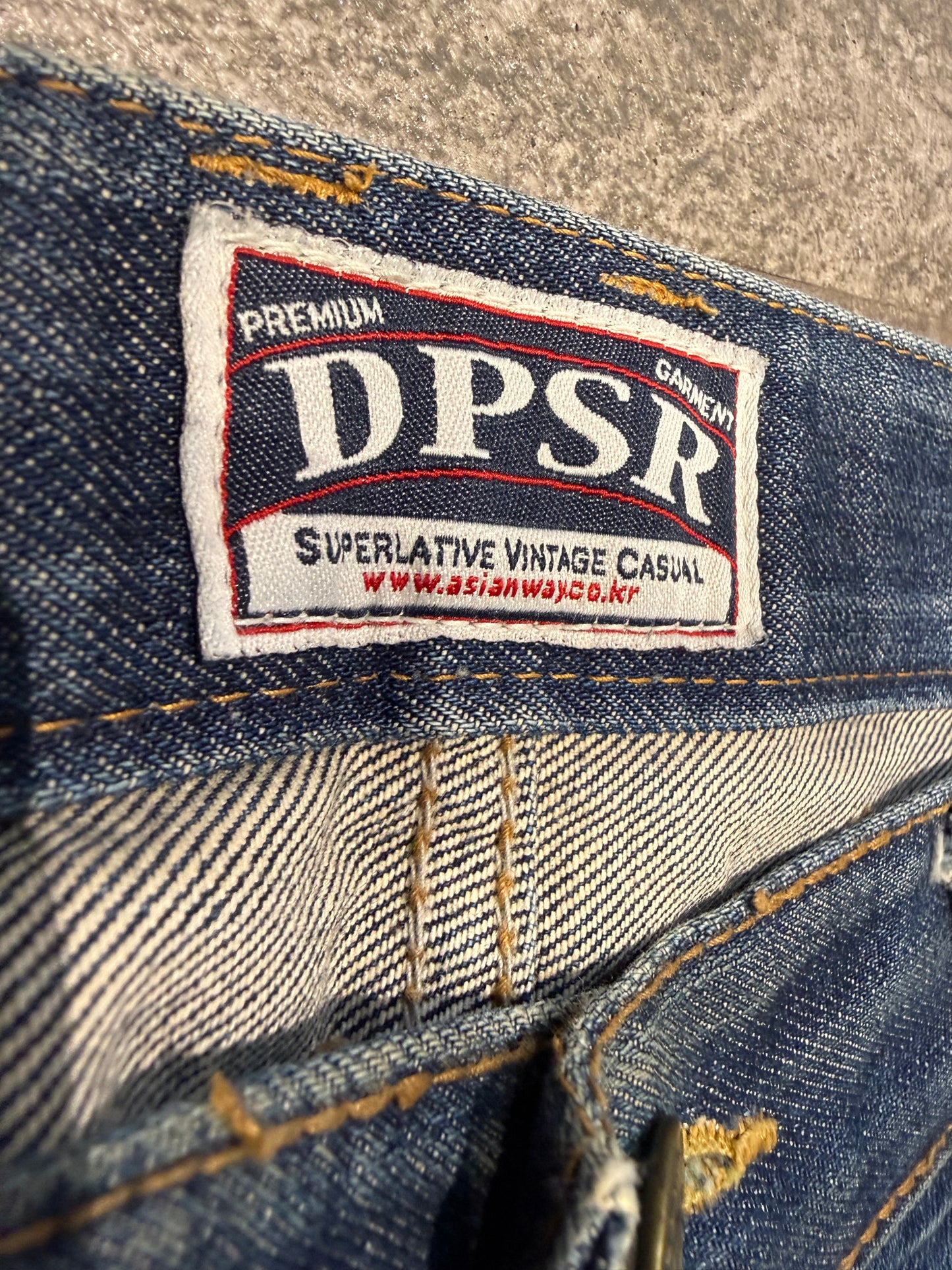 000’s DPSR Distressed Bootcut Jeans (34”)