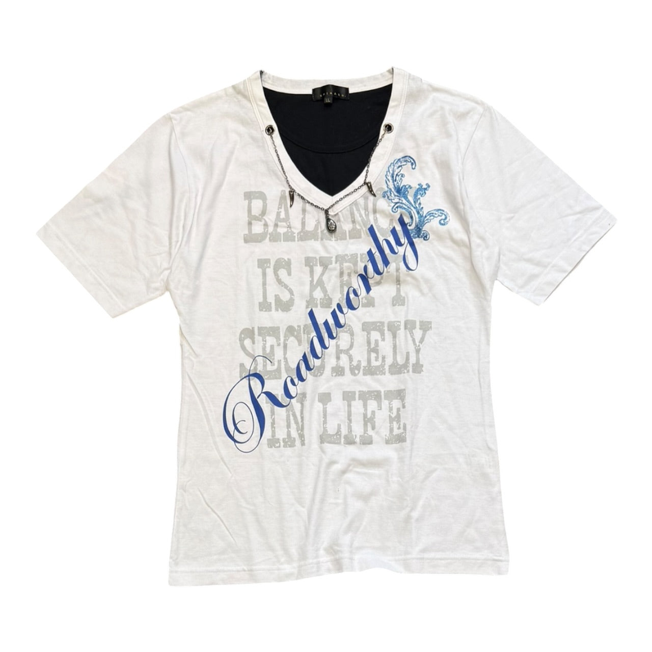 000’s Spinash Chain Tee (L)