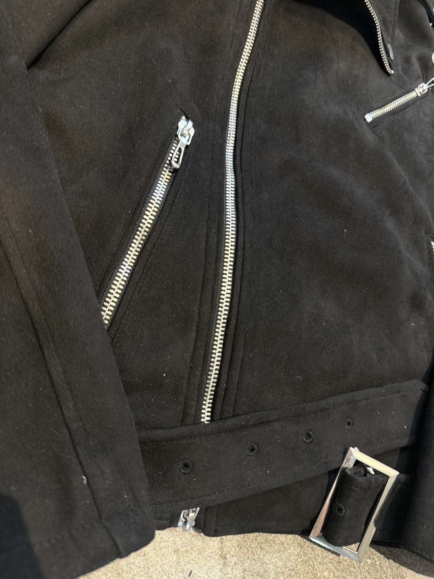 000’s Fuga Asymettrical Zip Riders Jacket (S)