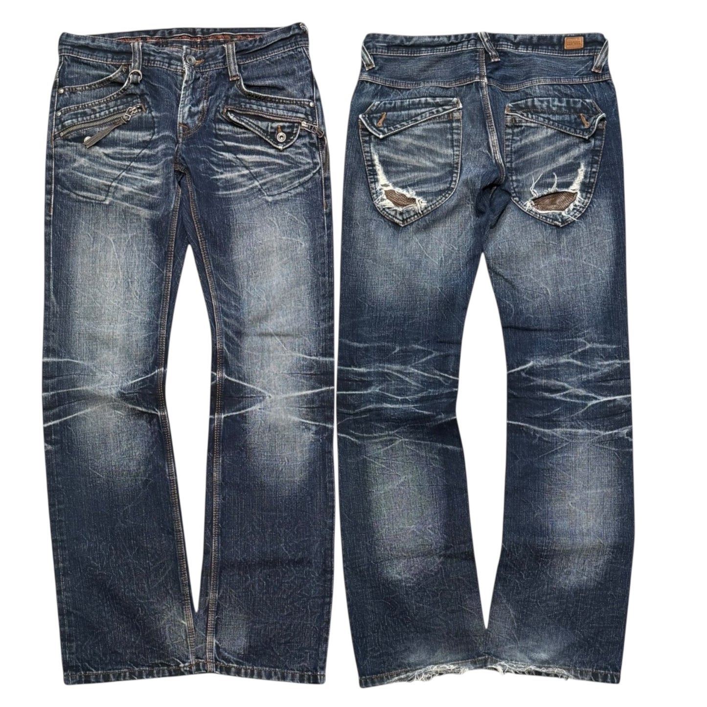 000’s Nicole Snakeskin Jeans (31”)