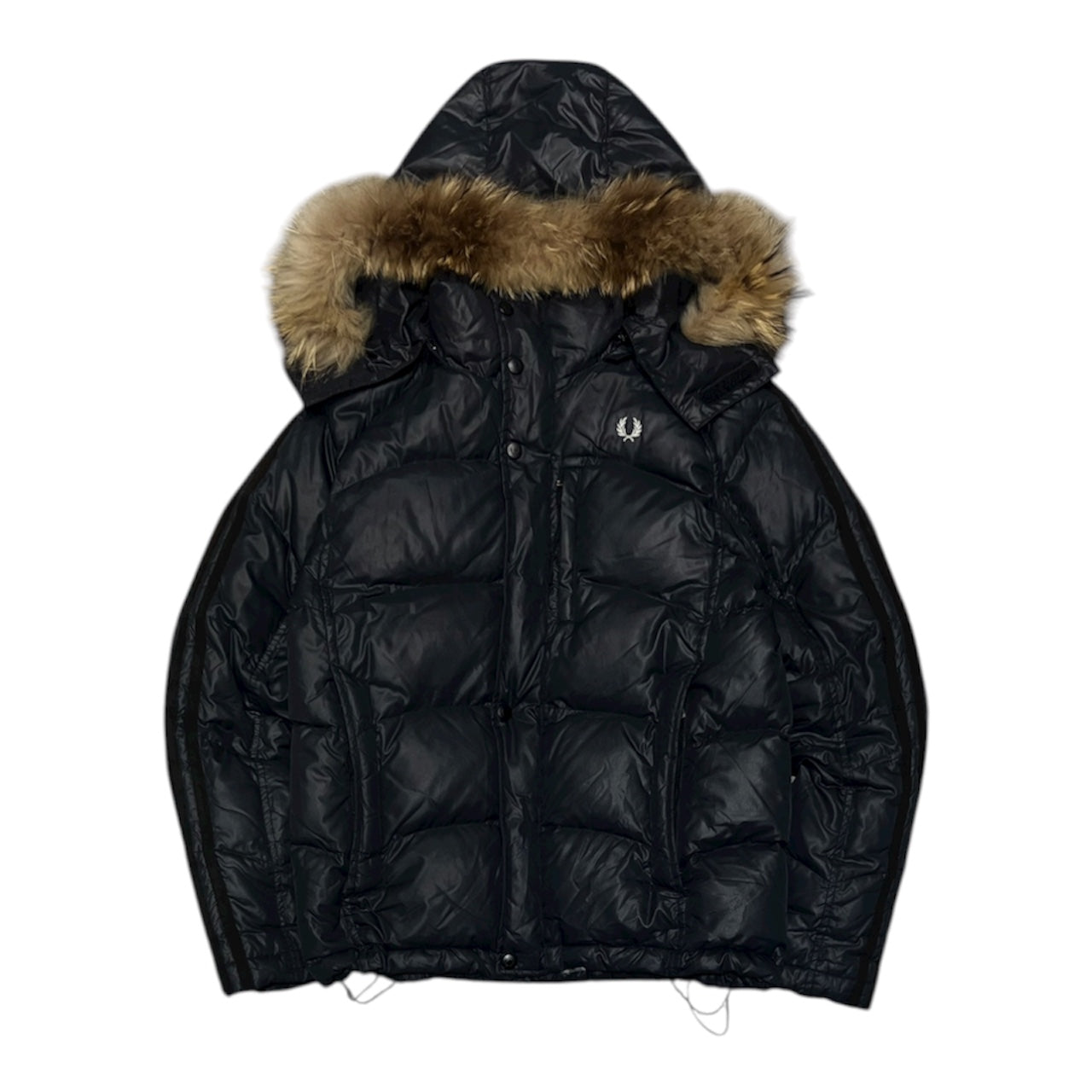 000’s Fred Perry Fur Hood Puffer