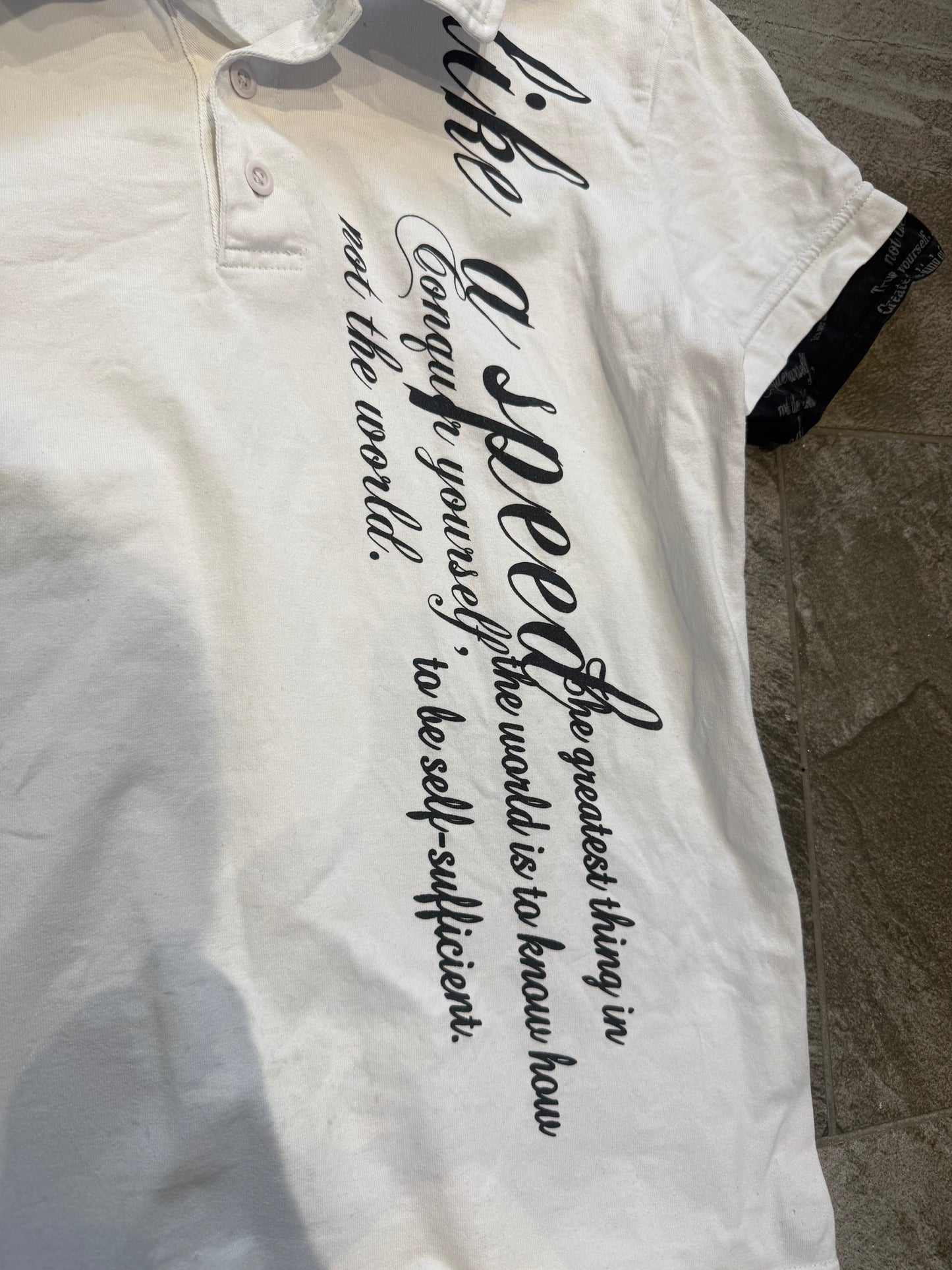 000’s Double Collar Japanese Polo (XS)