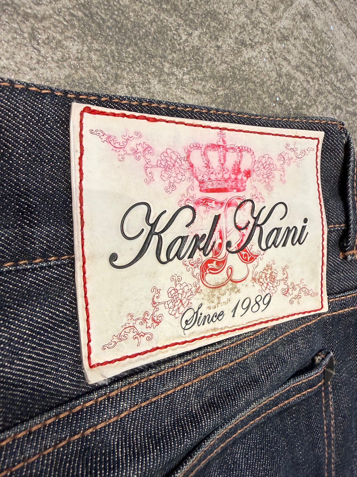 000’s Karl Kani Studded Jeans (32”)