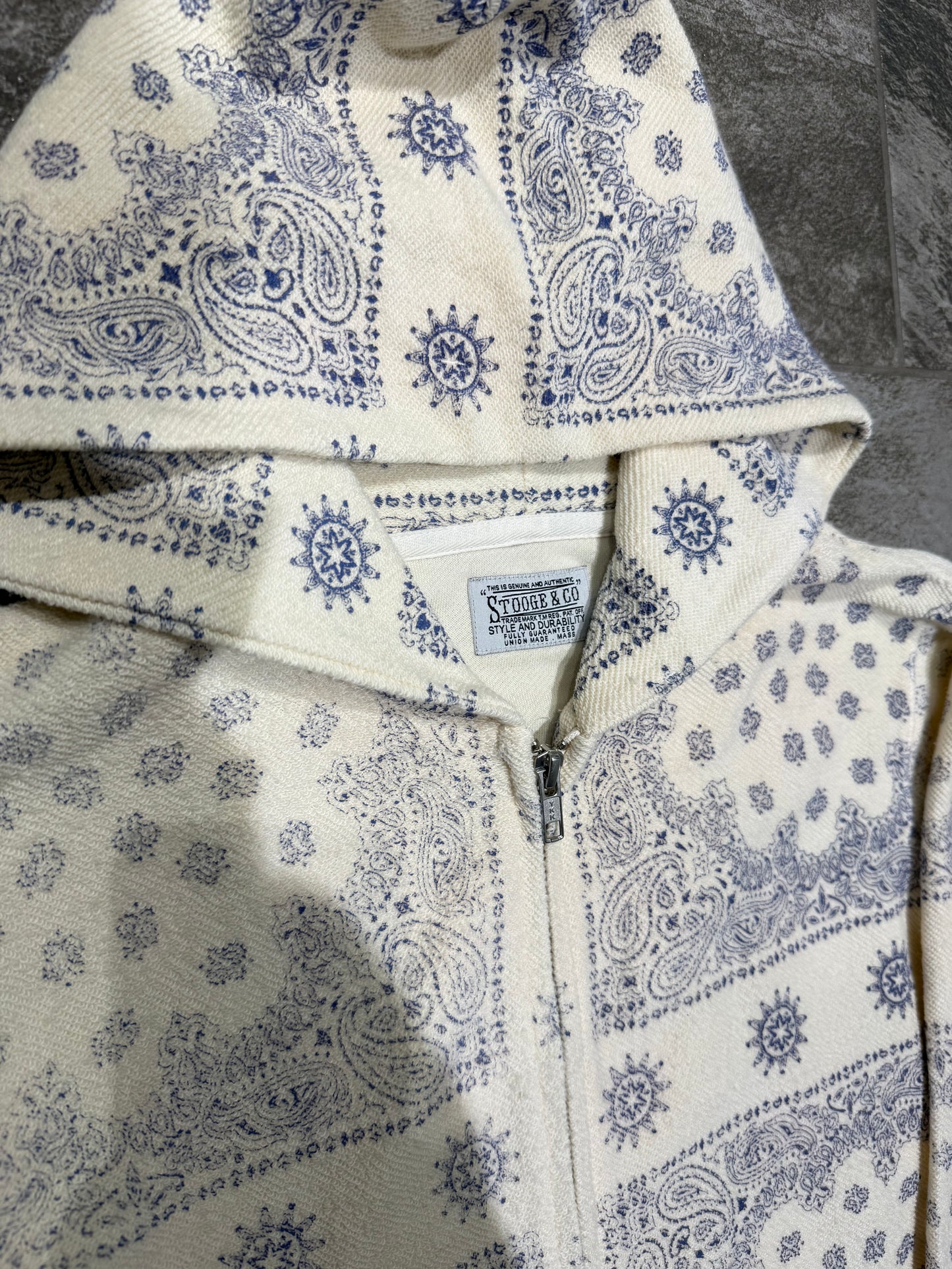 000’s Stooge & Co Paisley Hoodie (S)