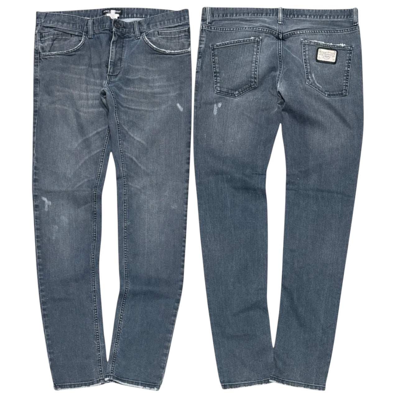 000’s Dolce & Gabbana Plaque Jeans (34”)