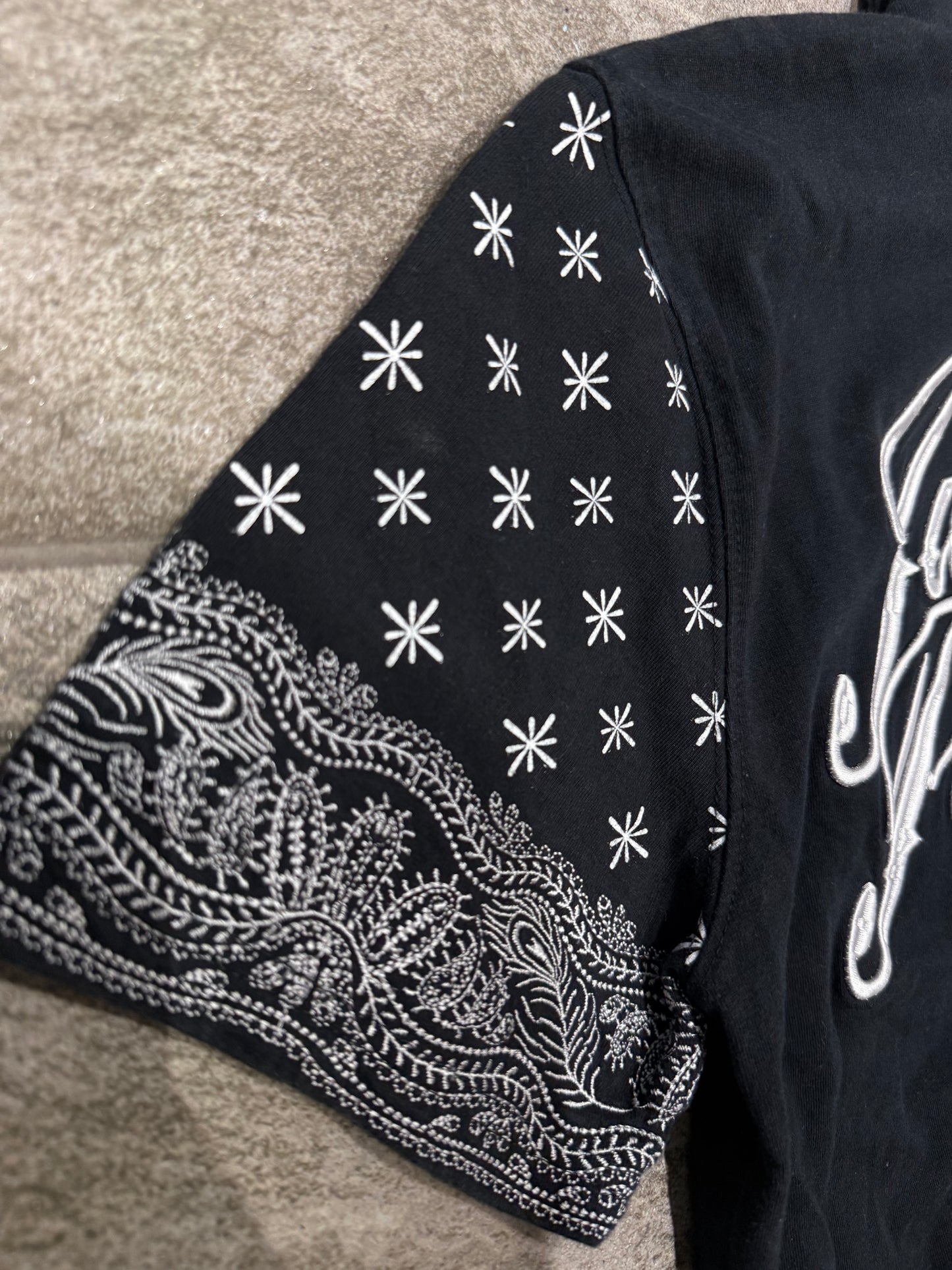 000’s Junk Paisley Polo (M)