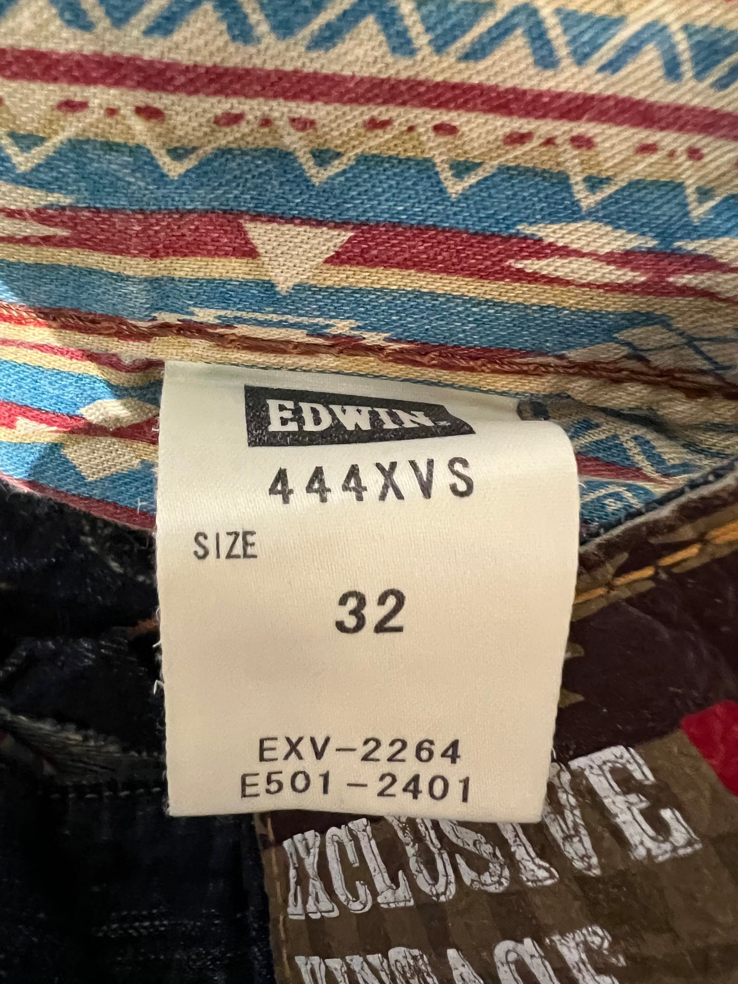 000”s Edwin Relaxed Straight Jeans (33”)