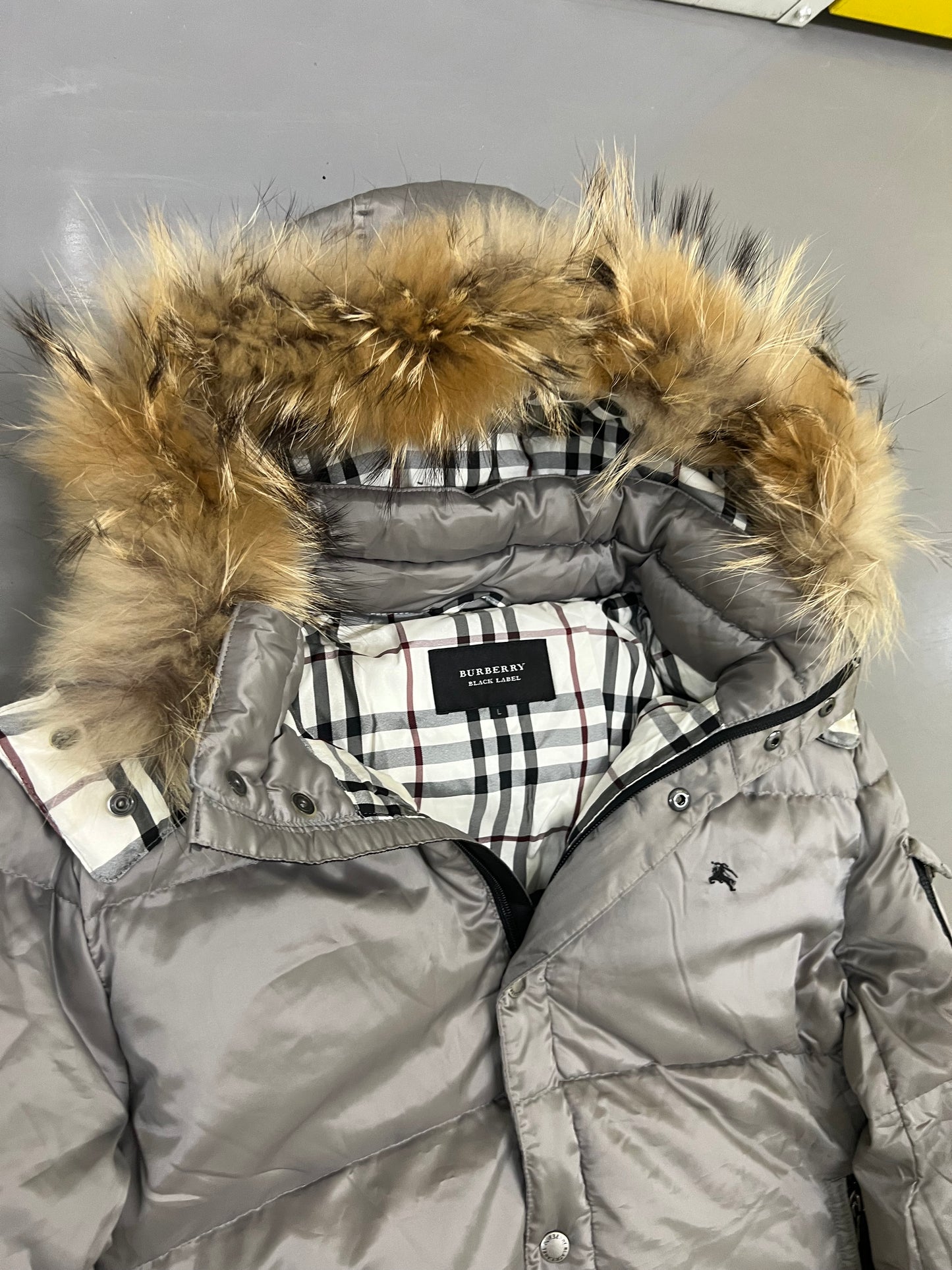 Burberry Fur Puffer