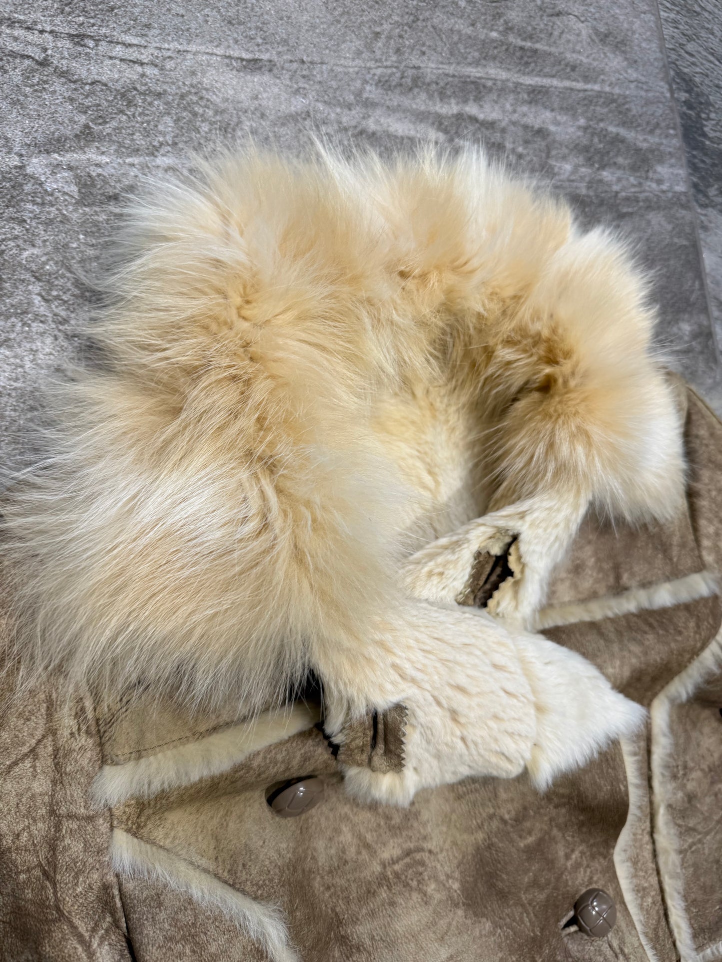 000’s Anna Kerry Fur Coat (XS-S)