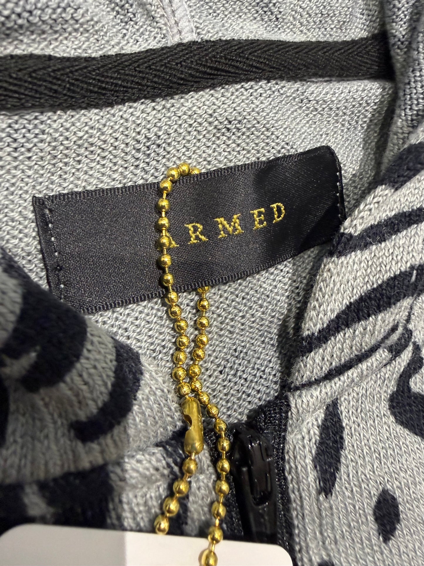 000’s Armed Animal Print Hoodie (S)