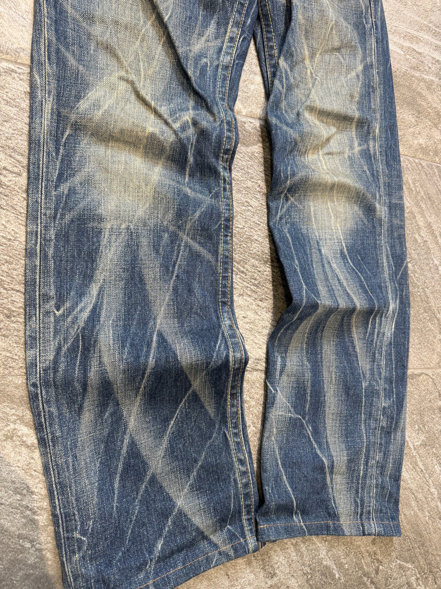 000’s Levi’s 502 Ghost Wash Jeans (29”)
