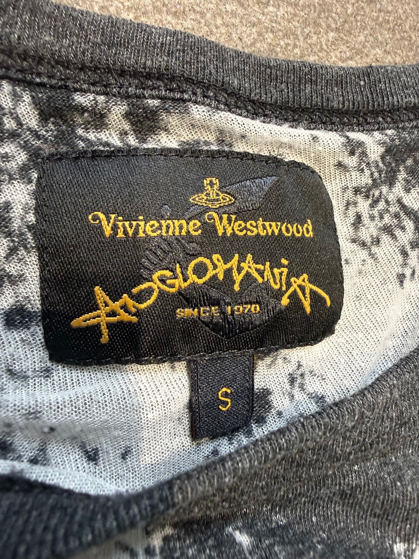 Vivienne Westwood Too Fast To Live Too Young To Die Tee (S)