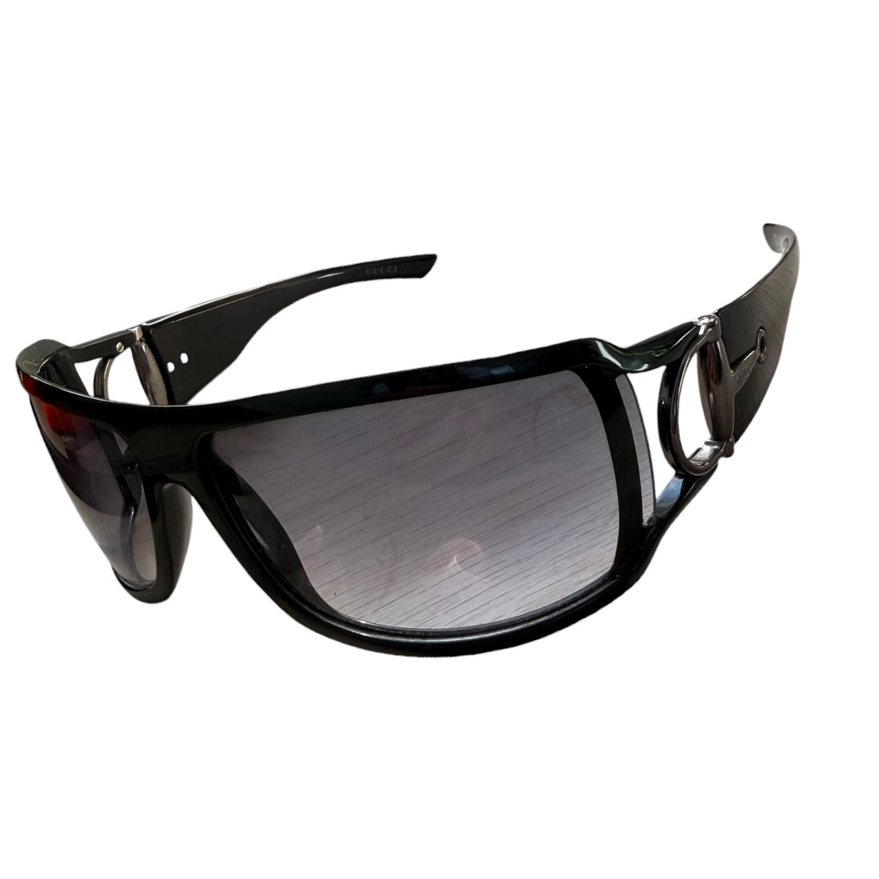 000’s Gucci Horsebit Oversized Sunglasses