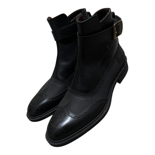 Vivienne Westwood Leather Rubber Derby Boots (EU 44 - UK 9)