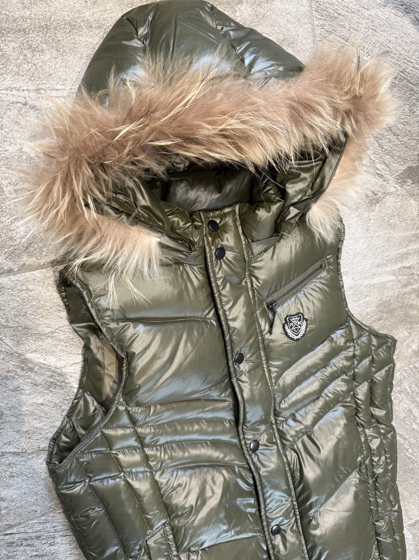 000’s Russ K Glossy Fur Puffer (M)