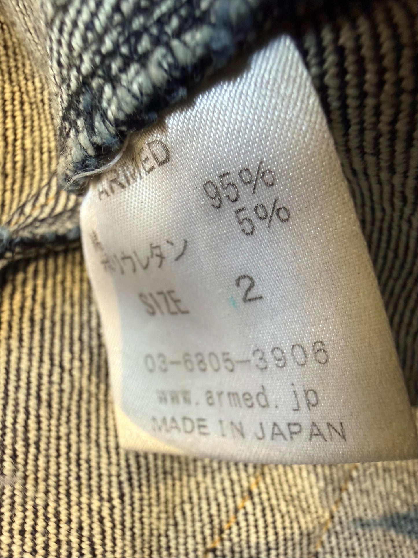 000’s Armed Studded Jeans (30”)