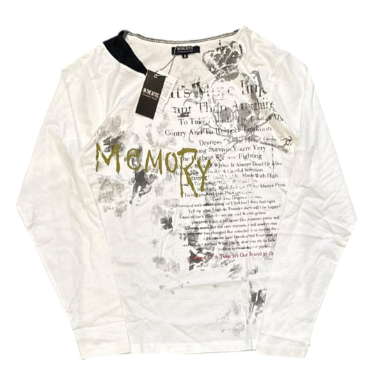 000’s In The Attic Poem Longsleeve Tee (S)