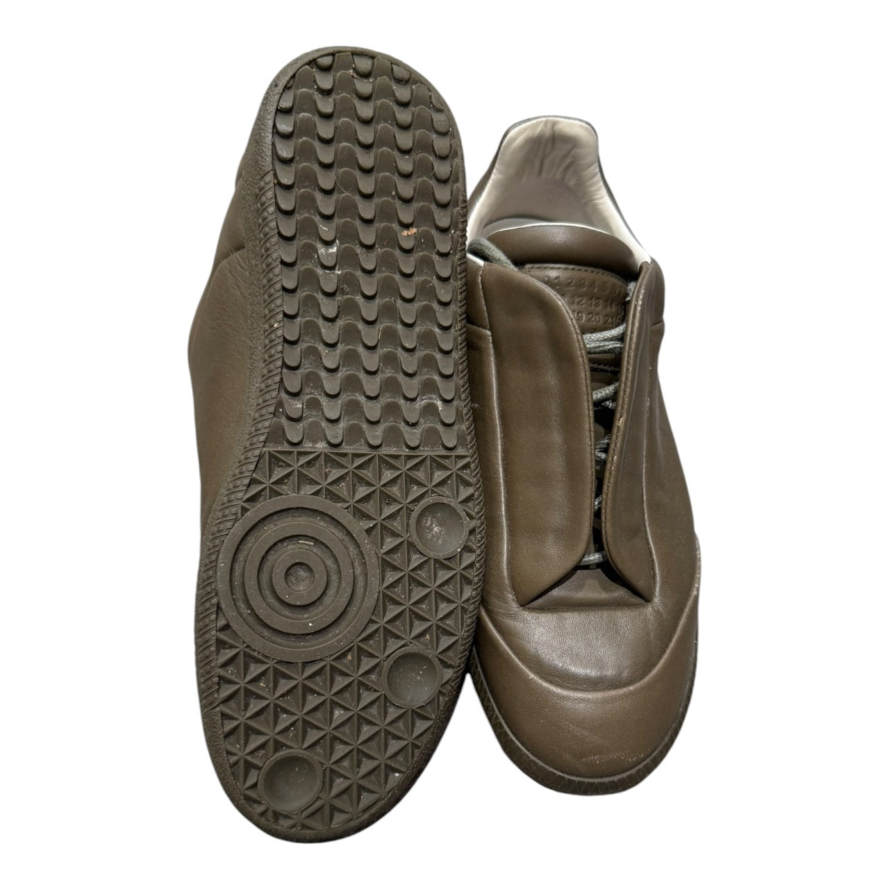SS2016 Maison Margiela Future Olive Low Tops EU 39 - UK 6