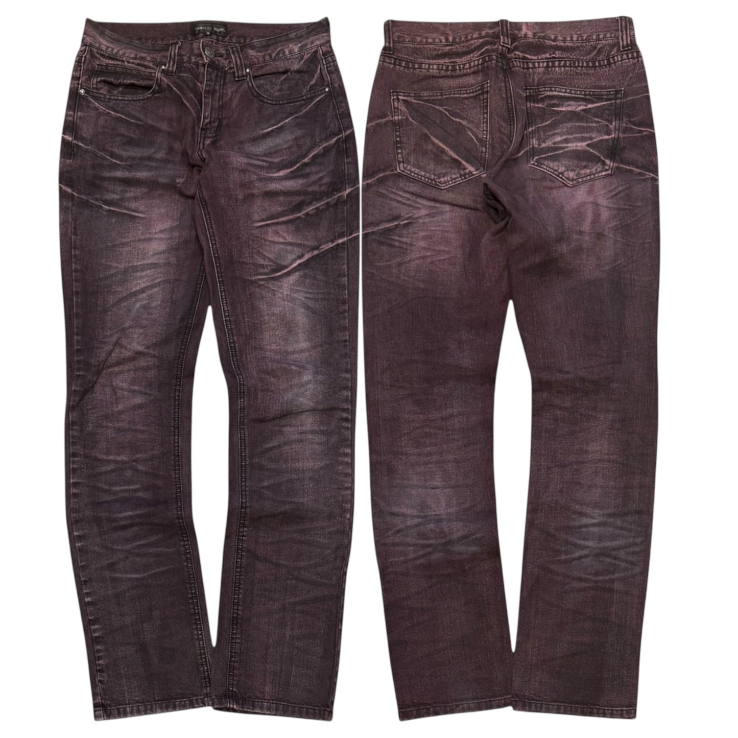 000’s Attractive Forest Faded Jeans (30”)