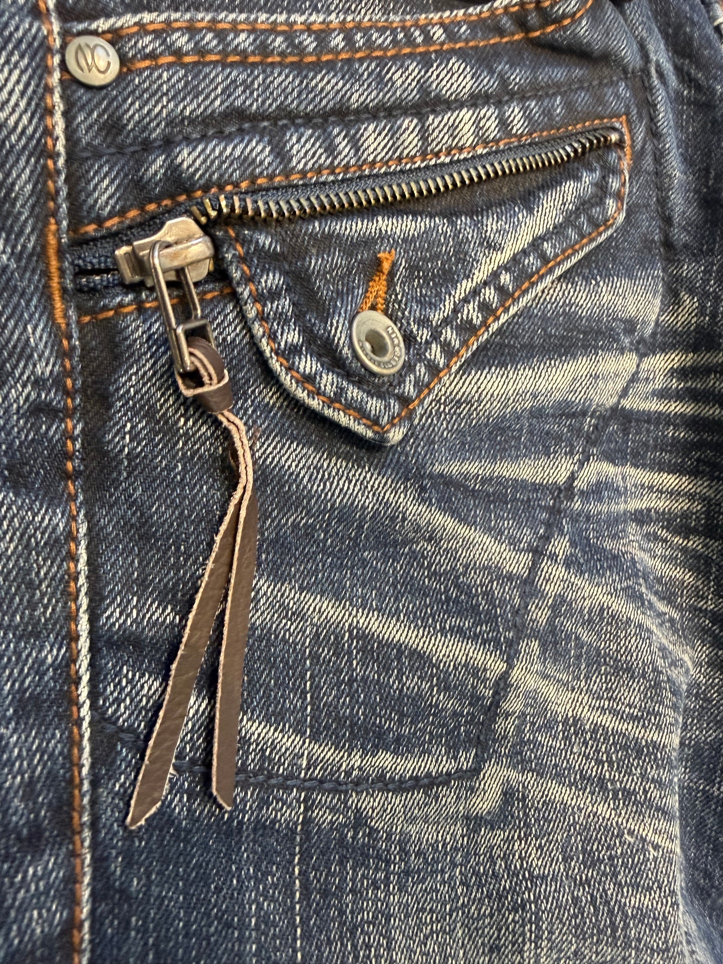 000’s Nicole Snakeskin Bootcut Jeans (31”)